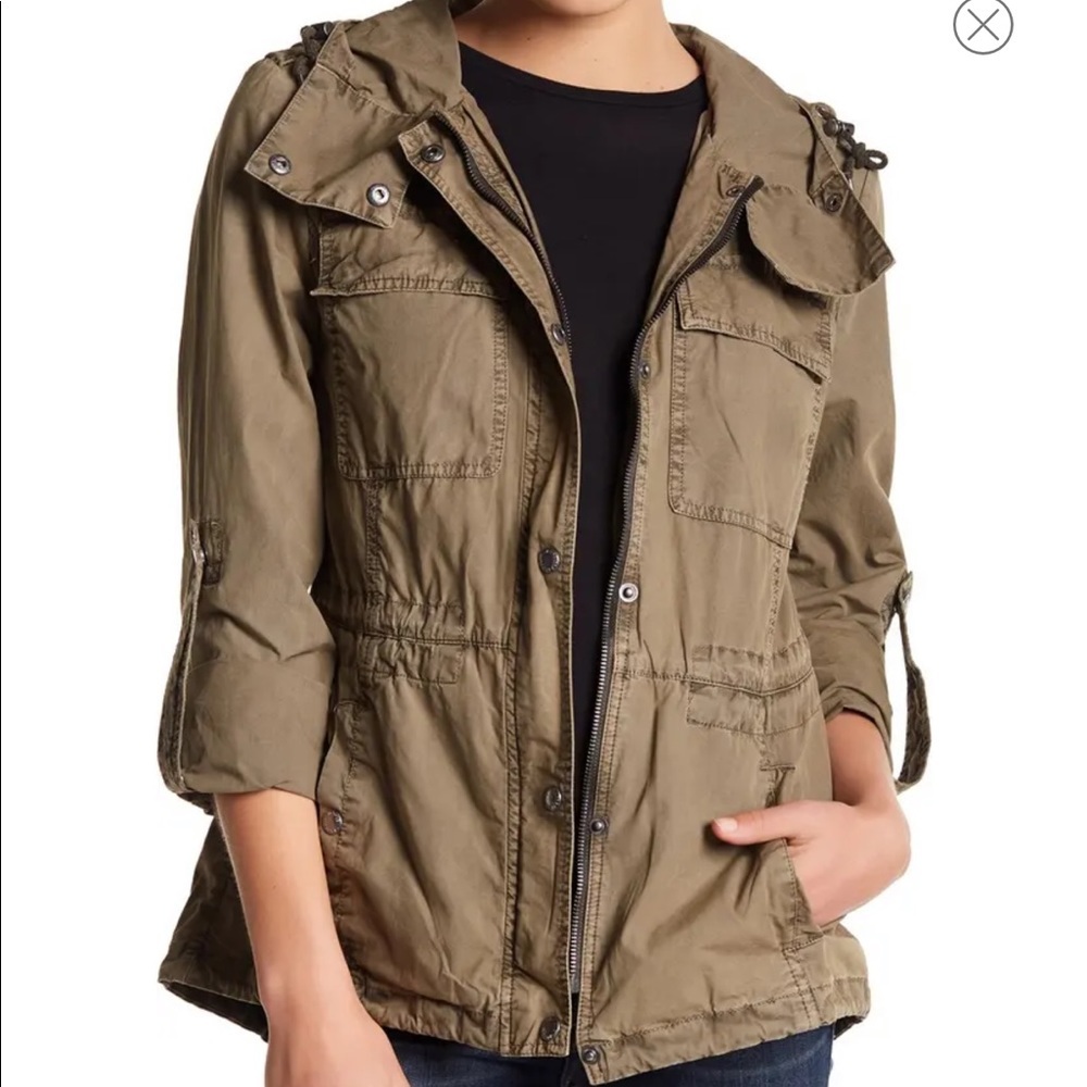 LEVI'S Utility Zip Front Jacket - Picture 2 of 7